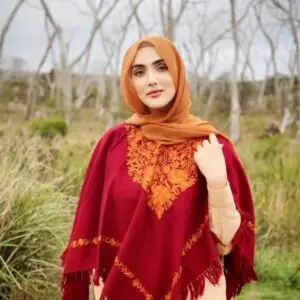 Buy Best Kashmir Poncho in Muzaffarabad | Original Kashmiri
